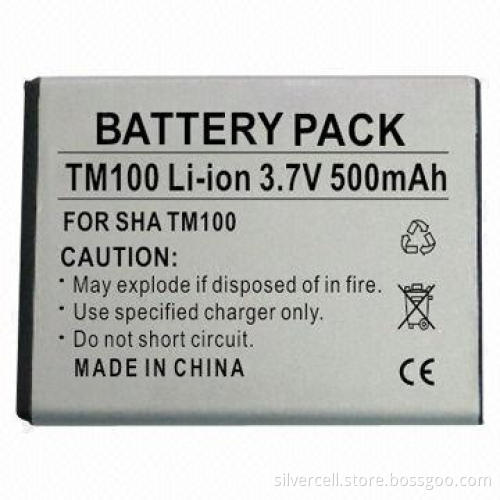 Battery for Sharp TM100 with 500mAh Capacity